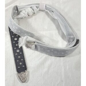 Charm and Luck San Antonio Satchel Vegan Leather Rhinestones Replacement Handles